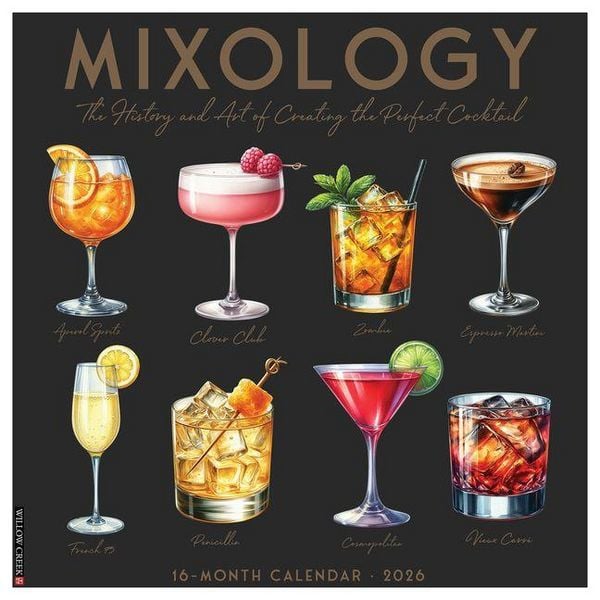 Produktbild: Mixology 2026 Wall Calendar