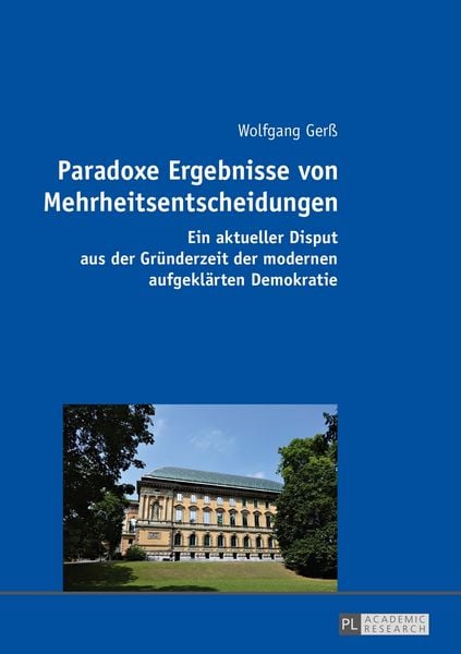 Produktbild: Paradoxe Ergebnisse von Mehrheitsentscheidungen