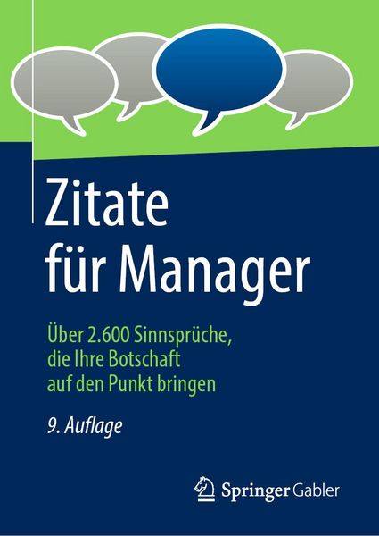 Produktbild: Zitate f&uuml;r Manager