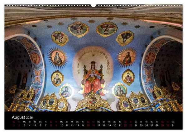 Produktbild: Unterwegs in Kiew (Wandkalender 2026 DIN A2 quer), CALVENDO Monatskalender