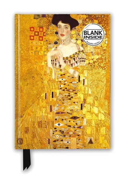 Premium Notizbuch Blank DIN A5: Gustav Klimt, Adele Bloch-Bauer I