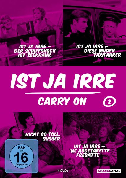 Produktbild: Ist ja irre - Carry On Vol. 2 [4 DVDs]