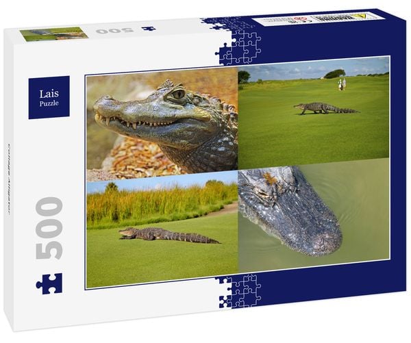 Produktbild: Lais Puzzle Collage Alligator 500 Teile