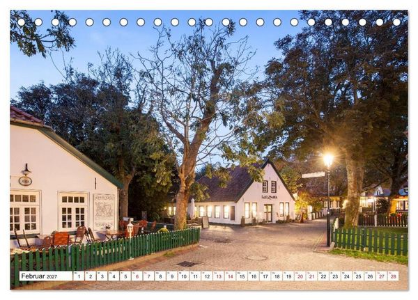 Produktbild: Spiekeroog - Momente einer Reise (Tischkalender 2027 DIN A5 quer), CALVENDO Monatskalender