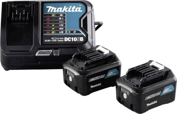 Makita 191L68-0 Werkzeug-Akku und Ladegerät 12V 4.0Ah Li-Ion