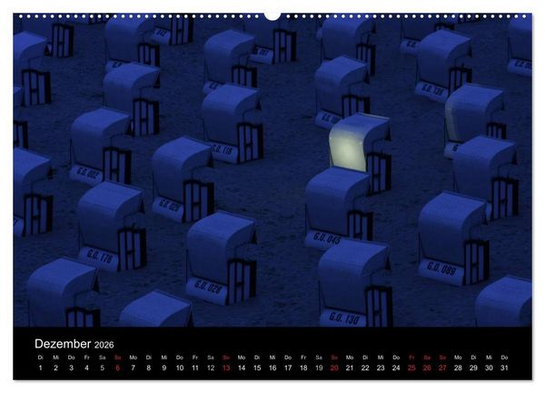 Produktbild: Traumhafte Ostseek&uuml;ste (Wandkalender 2026 DIN A2 quer), CALVENDO Monatskalender