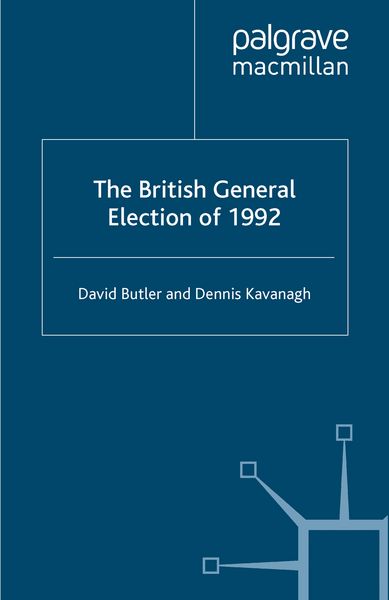Produktbild: The British General Election of 1992