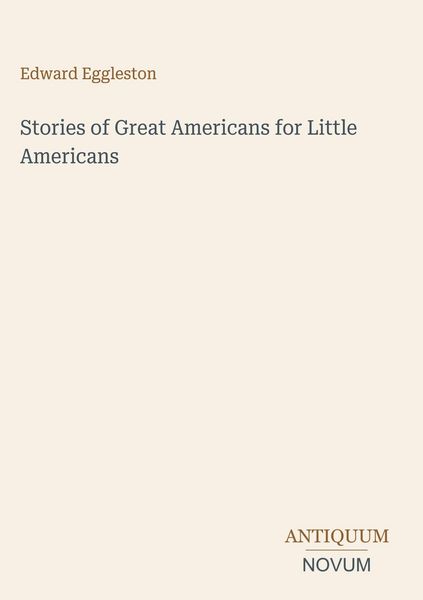 Produktbild: Stories of Great Americans for Little Americans