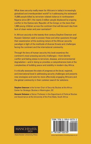Produktbild: African security in the twenty-first century