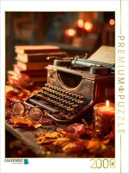 Produktbild: CALVENDO Puzzle Flackerndes Licht, raschelnde Seiten und die Magie des Verborgenen | 2000 Teile Lege-Gr&ouml;&szlig;e 90x67cm Foto-Puzzle f&uuml;r gl&uuml;ckliche Stunden