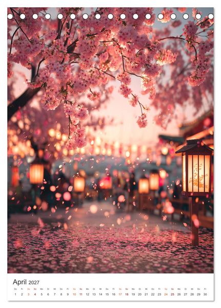 Produktbild: Sakura Dreams (Tischkalender 2027 DIN A5 hoch), CALVENDO Monatskalender