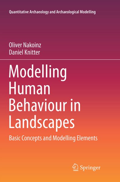 Produktbild: Modelling Human Behaviour in Landscapes