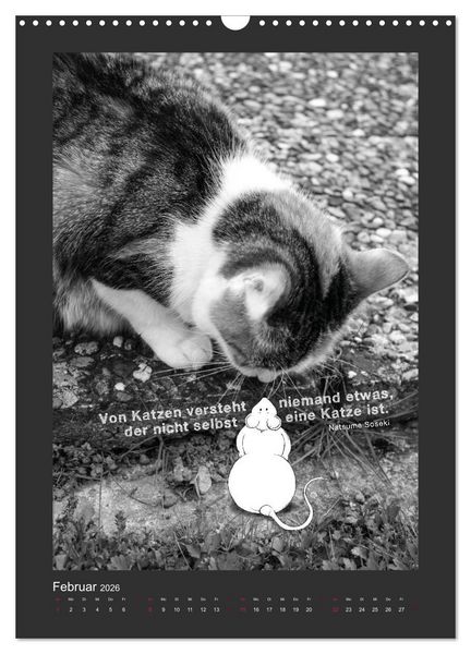 Produktbild: Katz & Maus (Wandkalender 2026 DIN A3 hoch), CALVENDO Monatskalender
