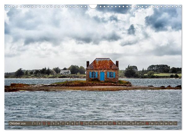 Produktbild: Die Bretagne - Eine Reise zum Ende der Welt (Wandkalender 2026 DIN A3 quer), CALVENDO Monatskalender