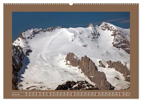Produktbild: Die H&ouml;chsten der Alpen (Wandkalender 2026 DIN A2 quer), CALVENDO Monatskalender