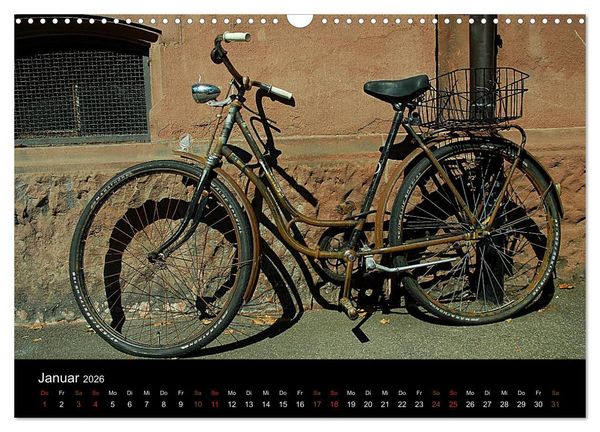 Produktbild: Mit dem Fahrrad durch 2026 (Wandkalender 2026 DIN A3 quer), CALVENDO Monatskalender