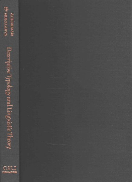Produktbild: Descriptive Typology and Linguistic Theory: A Construction-Theoretic Study in Morphosyntax Relative Clauses