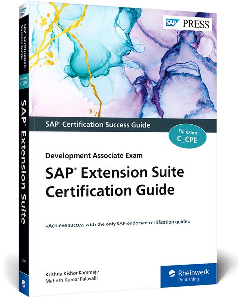 Produktbild: SAP Extension Suite Certification Guide
