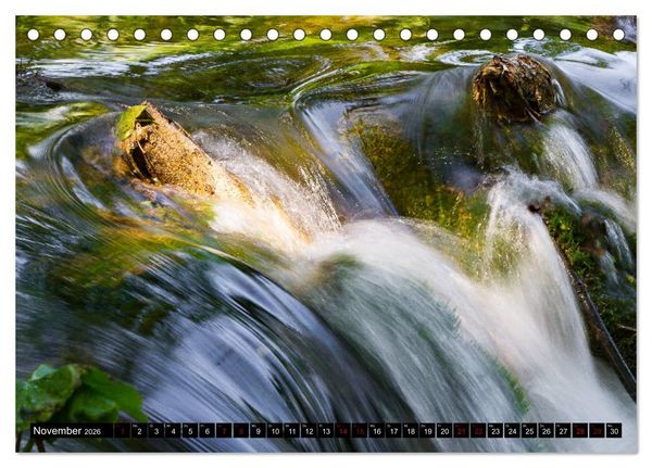 Produktbild: Faszination wildes Wasser (Tischkalender 2026 DIN A5 quer), CALVENDO Monatskalender