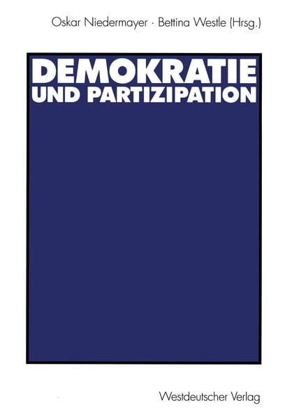 Produktbild: Demokratie und Partizipation