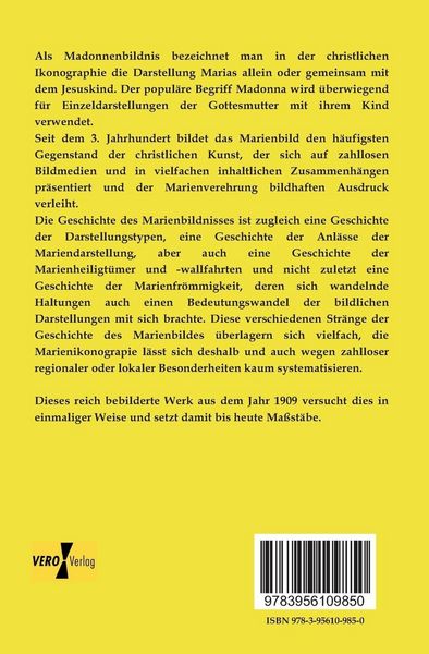 Produktbild: Die Madonna in ihrer Verherrlichung durch die bildende Kunst