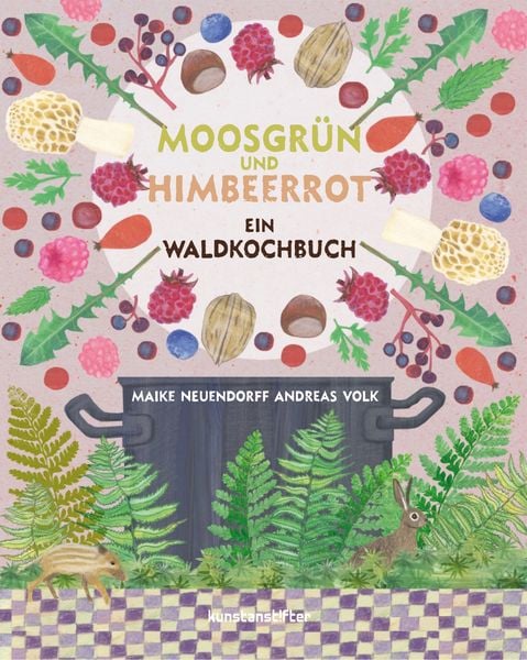 Produktbild: Moosgrün und Himbeerrot