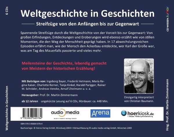 CD WISSEN Junior - Weltgeschichte in Geschichten