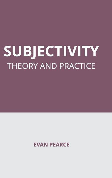 Produktbild: Subjectivity: Theory and Practice