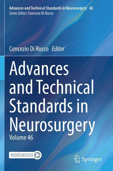 Produktbild: Advances and Technical Standards in Neurosurgery