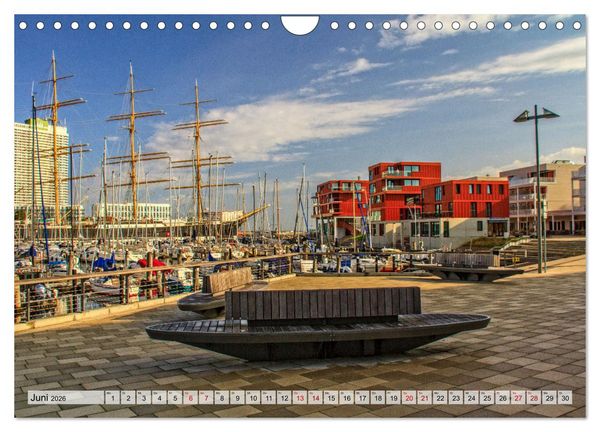 Produktbild: Halbinsel Priwall bei Travem&uuml;nde &ndash; Impressionen von der Ostseek&uuml;ste (Wandkalender 2026 DIN A4 quer), CALVENDO Monatskalender