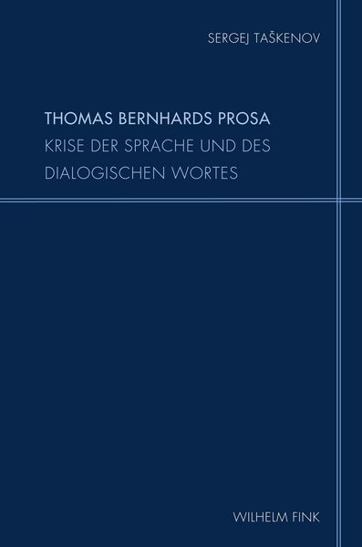 Produktbild: Thomas Bernhards Prosa