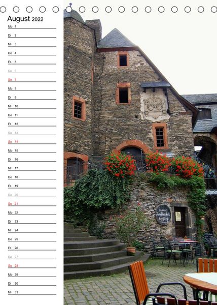 Produktbild: Beilstein - Romantisches Mosel-St&auml;dtchen (Tischkalender 2022 DIN A5 hoch)