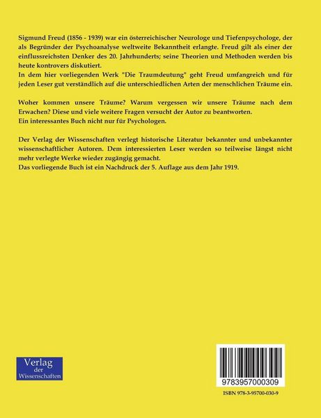 Produktbild: Die Traumdeutung