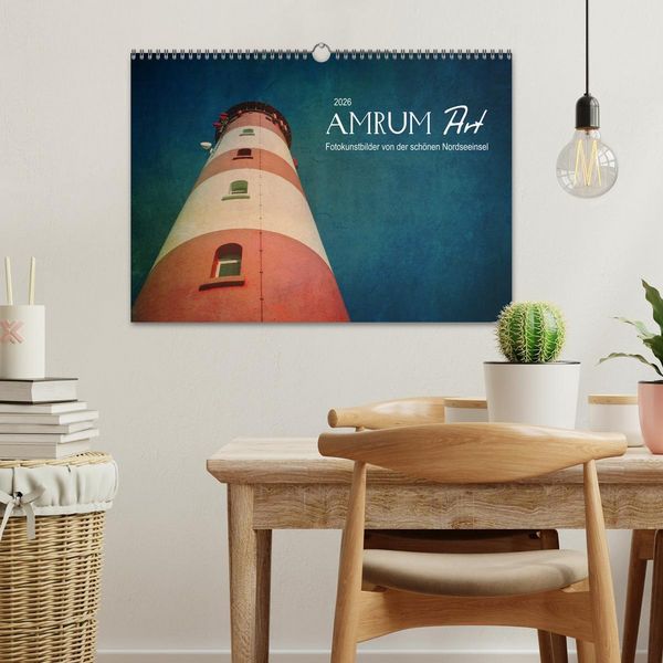 Produktbild: AMRUM Art (Wandkalender 2026 DIN A3 quer), CALVENDO Monatskalender