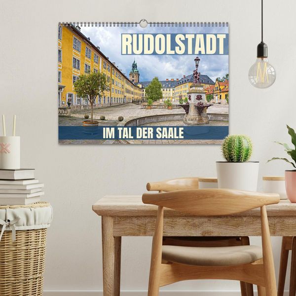 Produktbild: Rudolstadt - im Tal der Saale (Wandkalender 2026 DIN A3 quer), CALVENDO Monatskalender
