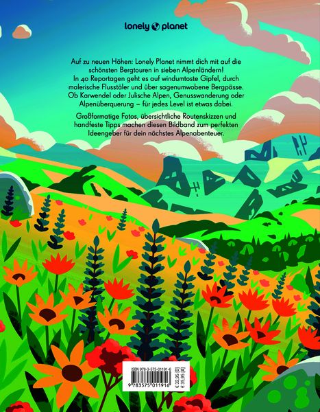 LONELY PLANET Bildband Legendäre Wanderungen in den Alpen