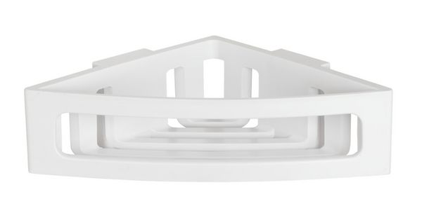 Produktbild: Turbo-Loc&reg; Eckablage Mod. Bralia, Wei&szlig;, befestigen ohne bohren
