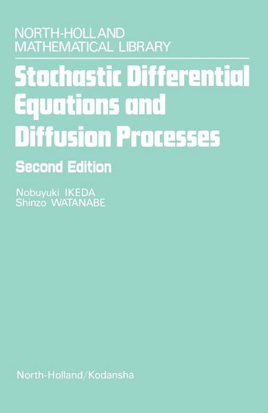 Produktbild: Stochastic Differential Equations and Diffusion Processes