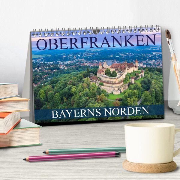 Produktbild: Oberfranken - Bayerns Norden (Tischkalender 2026 DIN A5 quer), CALVENDO Monatskalender