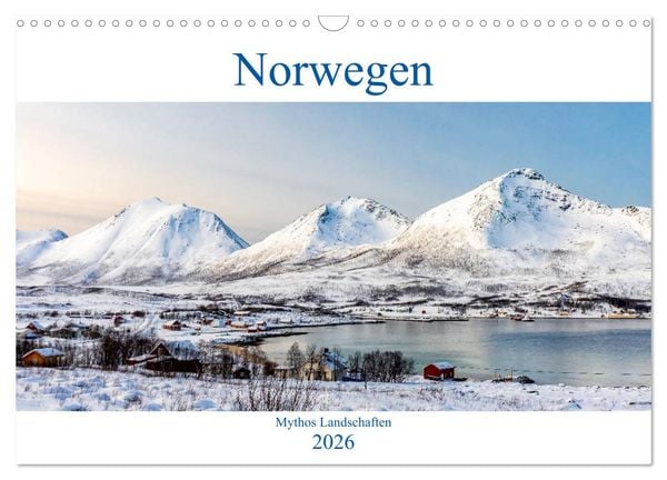 Norwegen - Mythos Landschaften (Wandkalender 2026 DIN A3 quer), CALVENDO Monatskalender