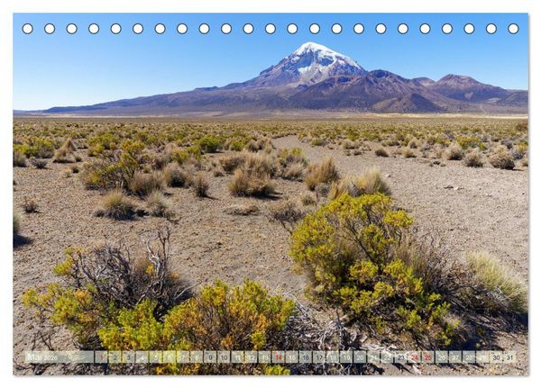 Produktbild: Entdecke Bolivien (Tischkalender 2026 DIN A5 quer), CALVENDO Monatskalender