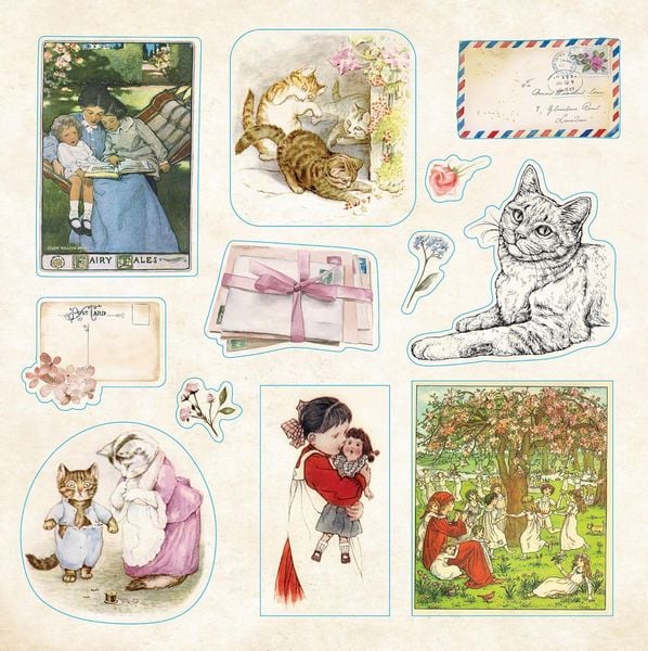 Produktbild: Bibliophilia Ephemera Sticker Book (Over 780 Stickers)