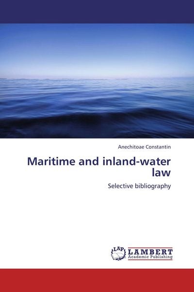 Produktbild: Maritime and inland-water law