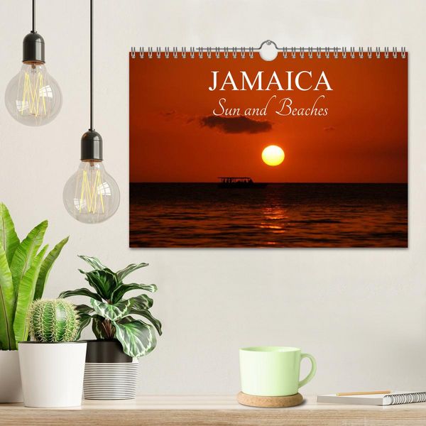 Produktbild: Jamaica Sun and Beaches (Wall Calendar 2026 DIN A4 landscape), CALVENDO 12 Month Wall Calendar