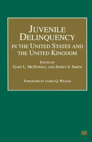 Produktbild: Juvenile Delinquency in the United States and the United Kingdom