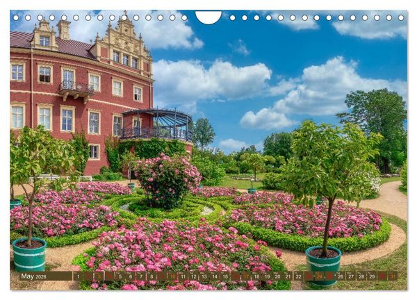 Produktbild: Prince Pueckler Park Bad Muskau (Wall Calendar 2026 DIN A4 landscape), CALVENDO 12 Month Wall Calendar