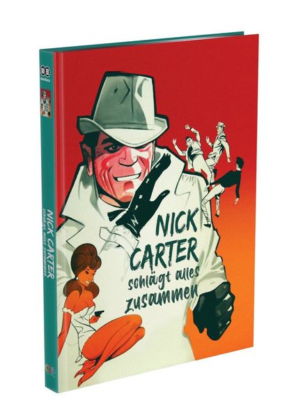 NICK CARTER SCHLÄGT ALLES ZUSAMMEN - 2-Disc Mediabook Cover A (Blu-ray + DVD) Limited 250 Edition – Uncut