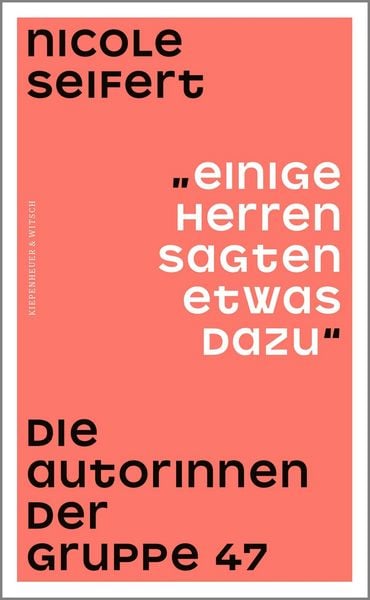 Produktbild: "Einige Herren sagten etwas dazu"