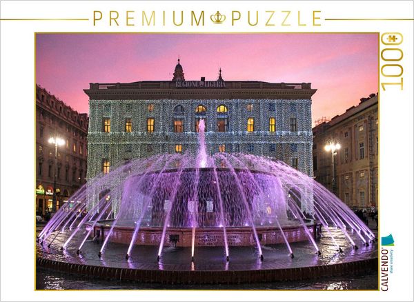 Produktbild: CALVENDO Puzzle Ein Motiv aus dem Kalender Die zeitlose Sch&ouml;nheit von Genua | 1000 Teile Lege-Gr&ouml;&szlig;e 64x48cm Foto-Puzzle f&uuml;r gl&uuml;ckliche Stunden