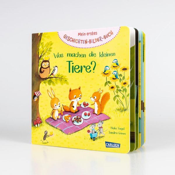 Produktbild: Mein erstes Geschichten-Bilder-Buch: Was machen die kleinen Tiere?